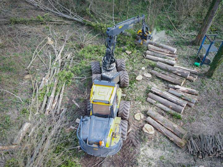 Bois de chauffage à Villette-de-Vienne